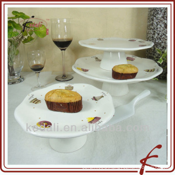 Factory Wholesale Ceramic Porcelain Tableware Dinnerware Cake Plate